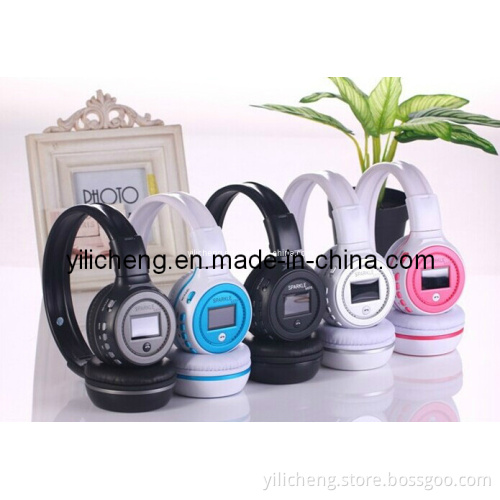FM Wireless Studio Headphone Bluetooth Headset Super Bass Earphones with Microphone Sports Over Ear Headphones Noise Isolating